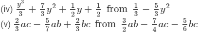 RD Sharma Solutions for Class 8 Math Chapter 6 - Algebraic Expressions and Identities (Part-1) | RD Sharma Solutions for Class 8 Mathematics