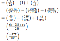 Ex-5.3, Operations On Rational Numbers, Class 7, Math RD Sharma Solutions | RD Sharma Solutions for Class 7 Mathematics