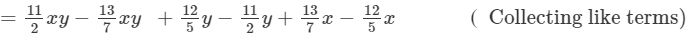 RD Sharma Solutions for Class 8 Math Chapter 6 - Algebraic Expressions and Identities (Part-1) | RD Sharma Solutions for Class 8 Mathematics