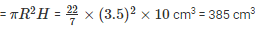 Ex-19.2, (Part -1), Surface Area And Volume Of Right Circular Cylinder, Class 9 RD Sharma Solutions | RD Sharma Solutions for Class 9 Mathematics