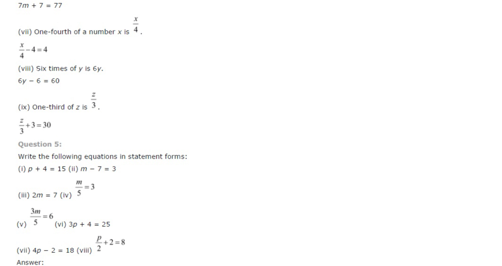 NCERT Solutions for the chapter | Extra Documents & Videos for Class 7