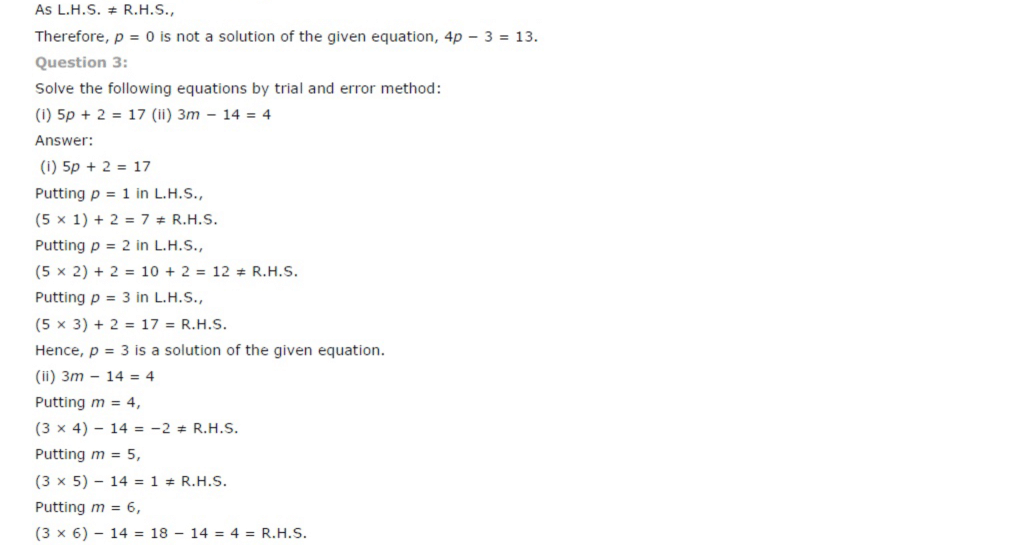 NCERT Solutions for the chapter | Extra Documents & Videos for Class 7