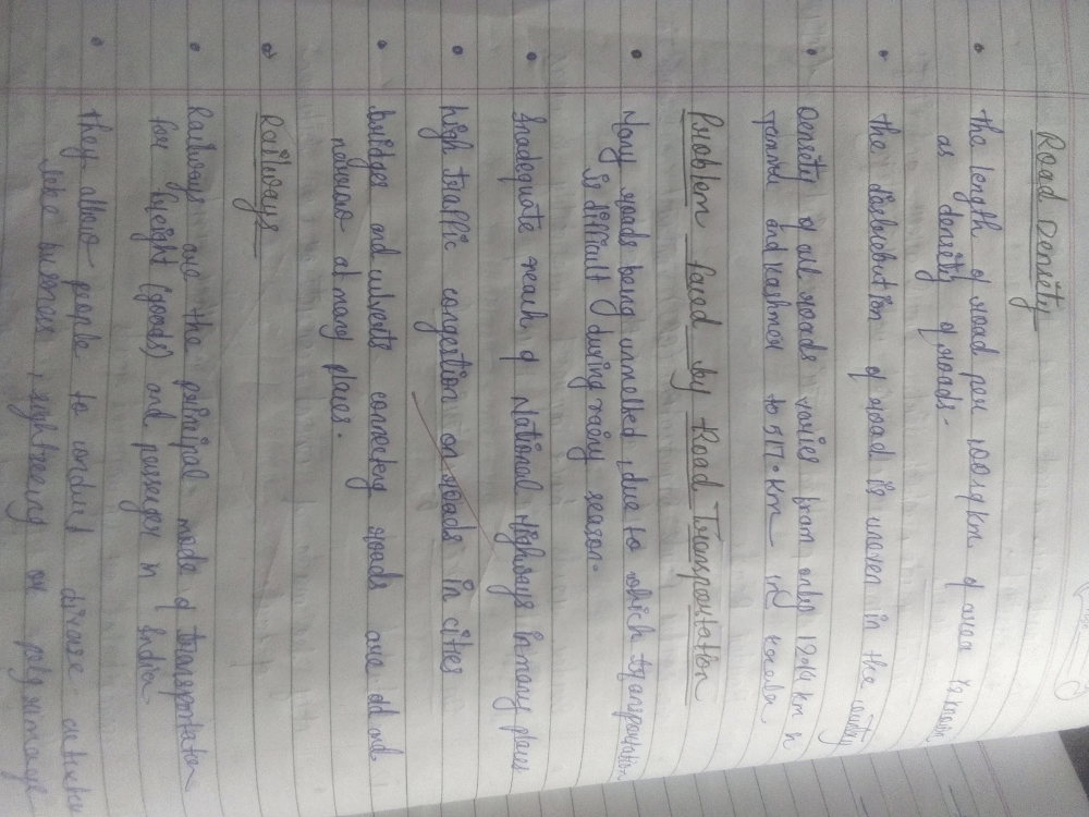 Notes chap 7 geo - Class 10