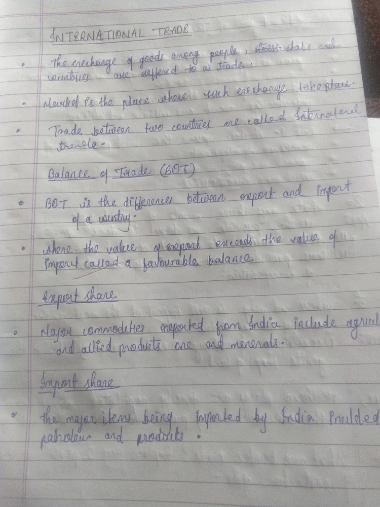 Notes chap 7 geo - Class 10