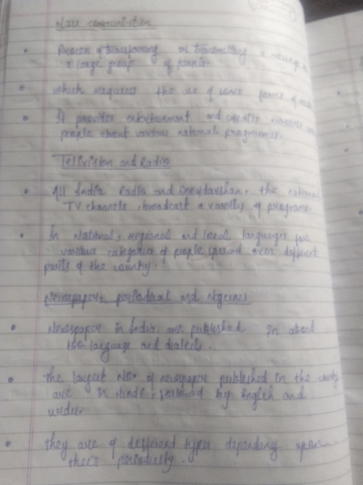 Notes chap 7 geo - Class 10