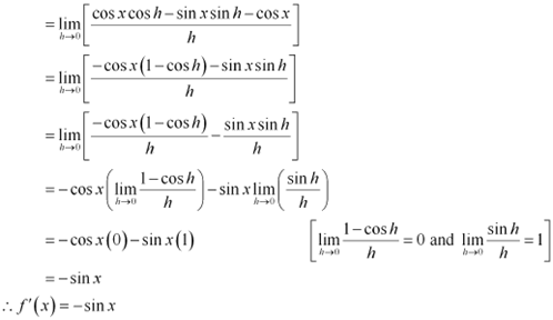 Limits and Derivatives, Class 11, Maths NCERT Solutions - Government Jobs