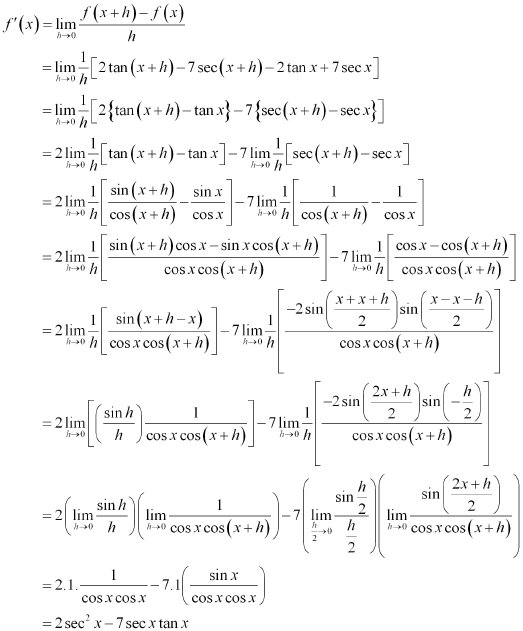 Limits and Derivatives, Class 11, Maths NCERT Solutions - Government Jobs