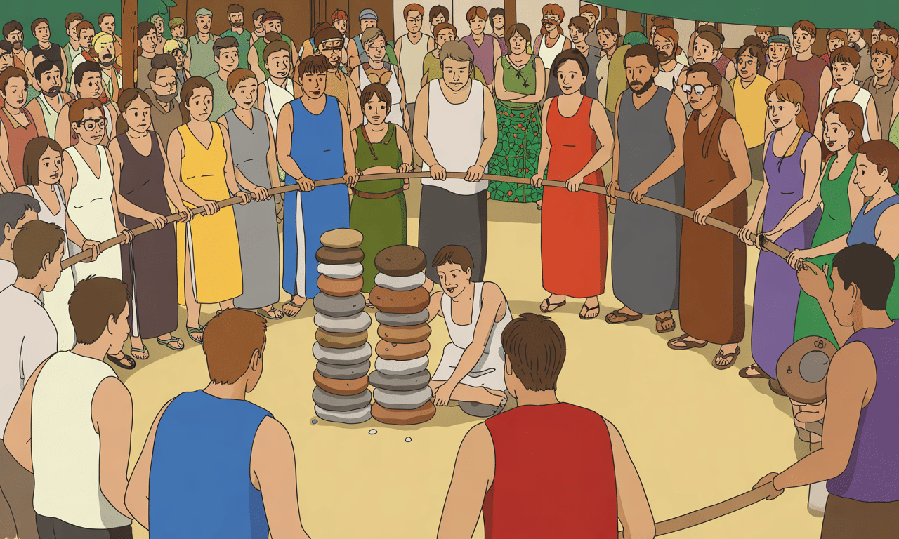 Class 4 English Summary Chapter 8 The Lagori Champions