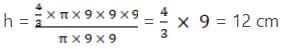 RS Aggarwal Solutions: Volume and Surface Area of Solids- 5 - Class 10