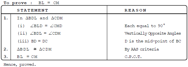 Chapter 7 - Triangles, Solved Examples, Class 9, Maths | Extra Documents & Tests for Class 9