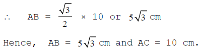 trigonomerty, Mathematics, class X, NCERT, CBSE, Question and Answers, Q and A, Important, with solutions