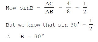 trigonomerty, Mathematics, class X, NCERT, CBSE, Question and Answers, Q and A, Important, with solutions
