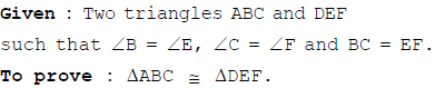 Chapter 7 - Triangles, Solved Examples, Class 9, Maths | Extra Documents & Tests for Class 9