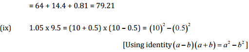 NCERT Solutions for Class 8 Maths - (Ex - 9.4, 9.5) Chapter 9 - Algebraic Expressions,