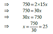 NCERT Solution (Ex - 2.4) - Chapter 2: Linear Equations in one variable, Maths, Class 8