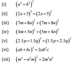 NCERT Solutions for Class 8 Maths - (Ex - 9.4, 9.5) Chapter 9 - Algebraic Expressions,