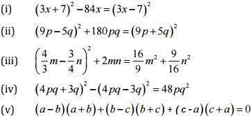 NCERT Solutions for Class 8 Maths - (Ex - 9.4, 9.5) Chapter 9 - Algebraic Expressions,