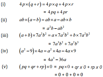 NCERT Solutions (Ex - 9.1,9.2,9.3) - Algebraic Expressions, Class 9, Maths - Class 8