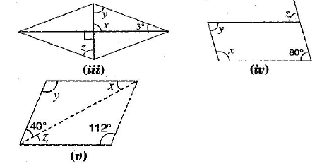 NCERT Solutions for Class 8 Maths - (Ex- 3.3) - Chapter 3: Understanding Quadrilaterals, Maths