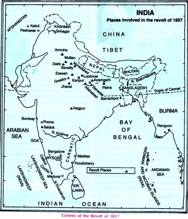 The Revolt of 1857 —the First War of Independence! - Class 8