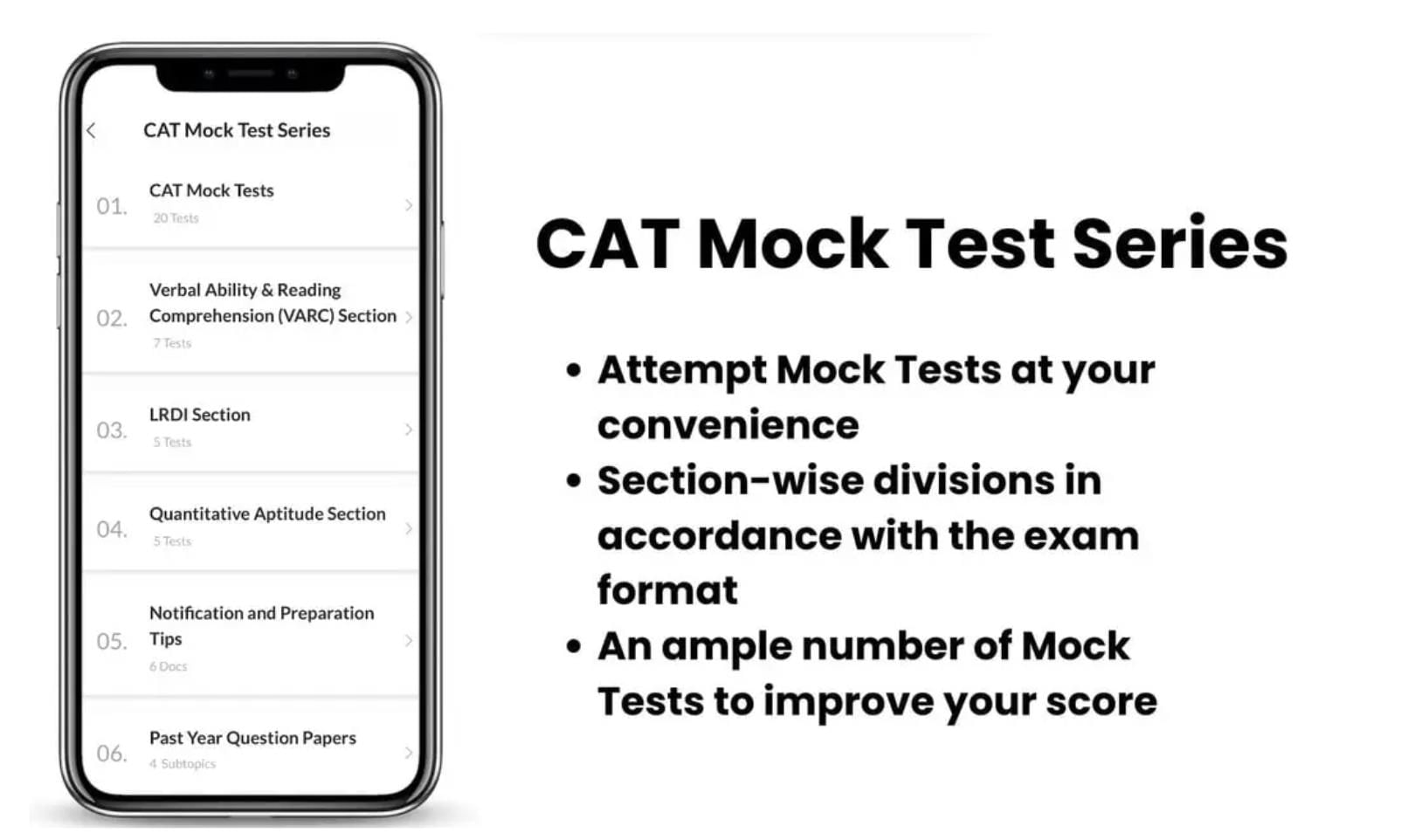 Features of CAT Mock Test Series for  2025 | CAT Mock Test Series 2025