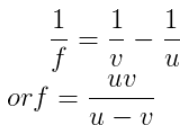 Theory & Procedure, Concave Lens (Focal Length) | Physics Class 12