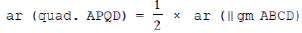 Chapter 9 - Areas of Parallelograms and Triangles, Solved Examples, Class 9, Maths | Extra Documents & Tests for Class 9
