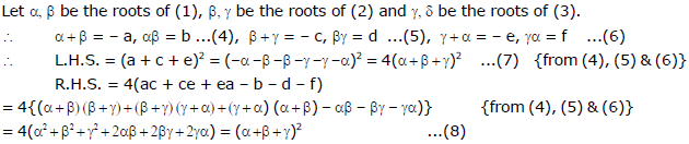 Quadratic Equations, Chapter Notes, Class 11, Maths(IIT)