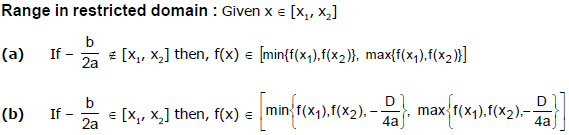 Quadratic Equations, Chapter Notes, Class 11, Maths(IIT)