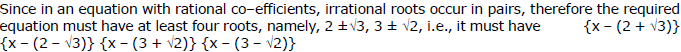 Quadratic Equations, Chapter Notes, Class 11, Maths(IIT)