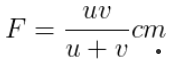 Theory & Procedure, Concave Lens (Focal Length) | Physics Class 12