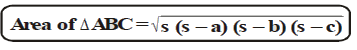 Chapter 12 - Heron`s Formula, Solved Examples, Class 9, Maths | Mathematics for GCSE/IGCSE - Class 10