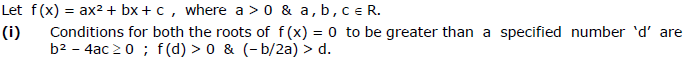 Quadratic Equations, Chapter Notes, Class 11, Maths(IIT)