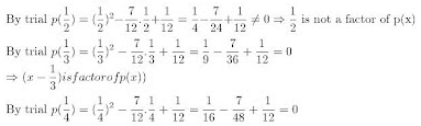 Exercise -2.4 : Polynomials, Class 9, Mathematics