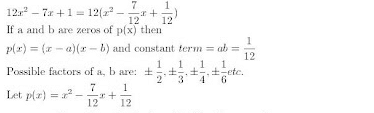 Exercise -2.4 : Polynomials, Class 9, Mathematics