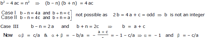 Quadratic Equations, Chapter Notes, Class 11, Maths(IIT)