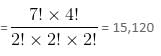 Permutation and Combination Questions for CAT with Answers PDF