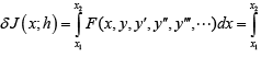 Variation of a functional - Calculus of Variations, CSIR-NET Mathematical Sciences | Mathematics for IIT JAM, GATE, CSIR NET, UGC NET