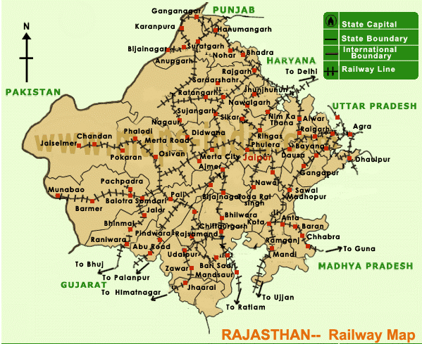 5. Railways, Air Transport and Industries of Rajasthan, Population Distribution, Rajasthan Geography | RAS RPSC Prelims Preparation - Notes, Study Material & Tests - RPSC RAS (Rajasthan)