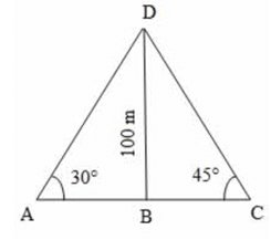 Height and Distance, Quantitative Aptitude, Civil Service Examination, RPSC | RAS RPSC Prelims Preparation - Notes, Study Material & Tests - RPSC RAS (Rajasthan)