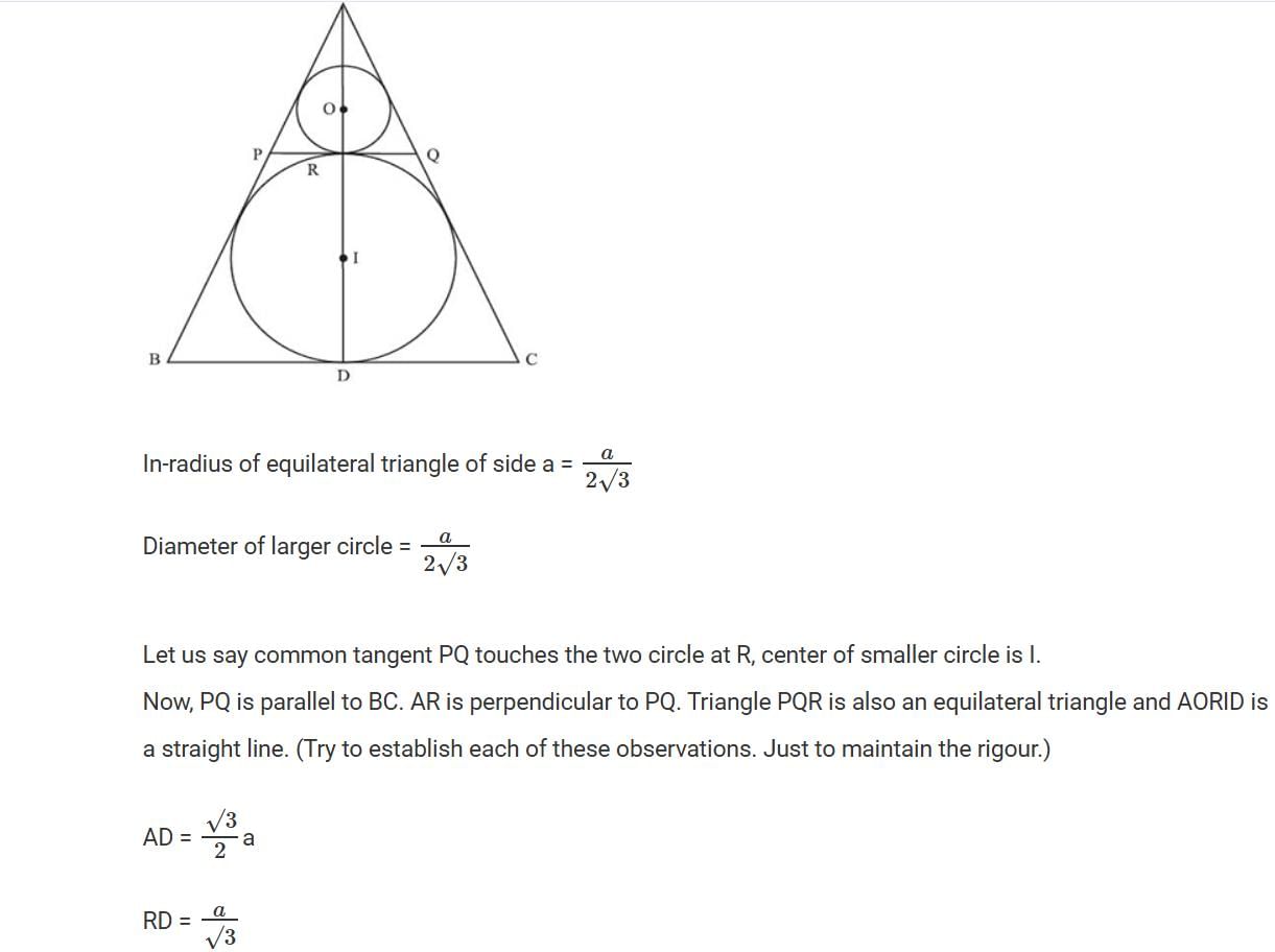 Geometry Questions for CAT with Answers PDF