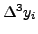 $ \Delta ^3 y_i$
