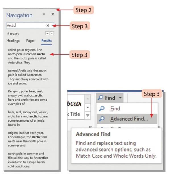 Advance features of Word Processor (Part - II) Chapter Notes | Computer Studies Class 5 ICSE