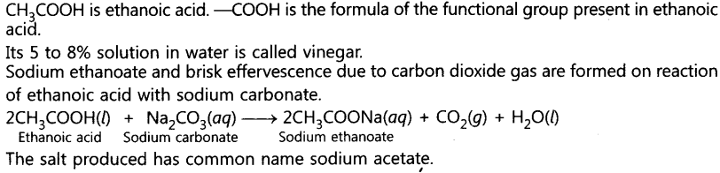 Carbon and its Compounds Important Questions Class 10 Science