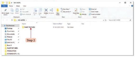 File Management: Organisation of Folders Chapter Notes | Computer Studies Class 3 ICSE