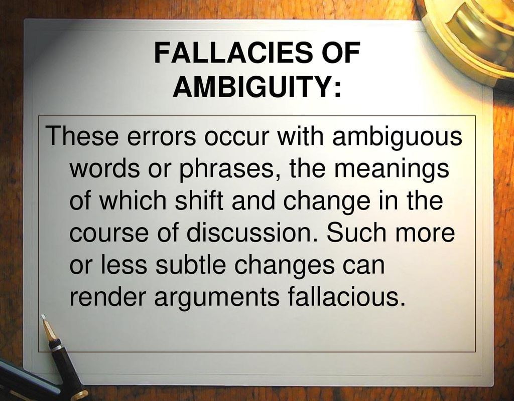 Notes: Fallacies | Logical Reasoning for UGC NET