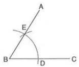 Constructions (Using Ruler and Compasses Only) Chapter Notes | Mathematics Class 8 ICSE
