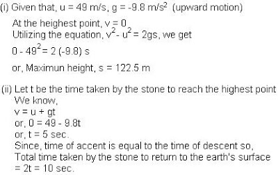 Gravitation - Science Class 9 NCERT Solutions