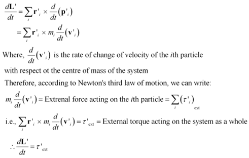 System Of particles And Rotational Motion, NCERT Solutions, Class 11, Physics