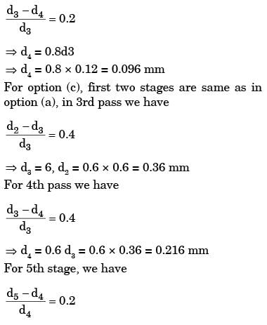 GATE Past Year Questions: Forming | Manufacturing Engineering - Mechanical Engineering